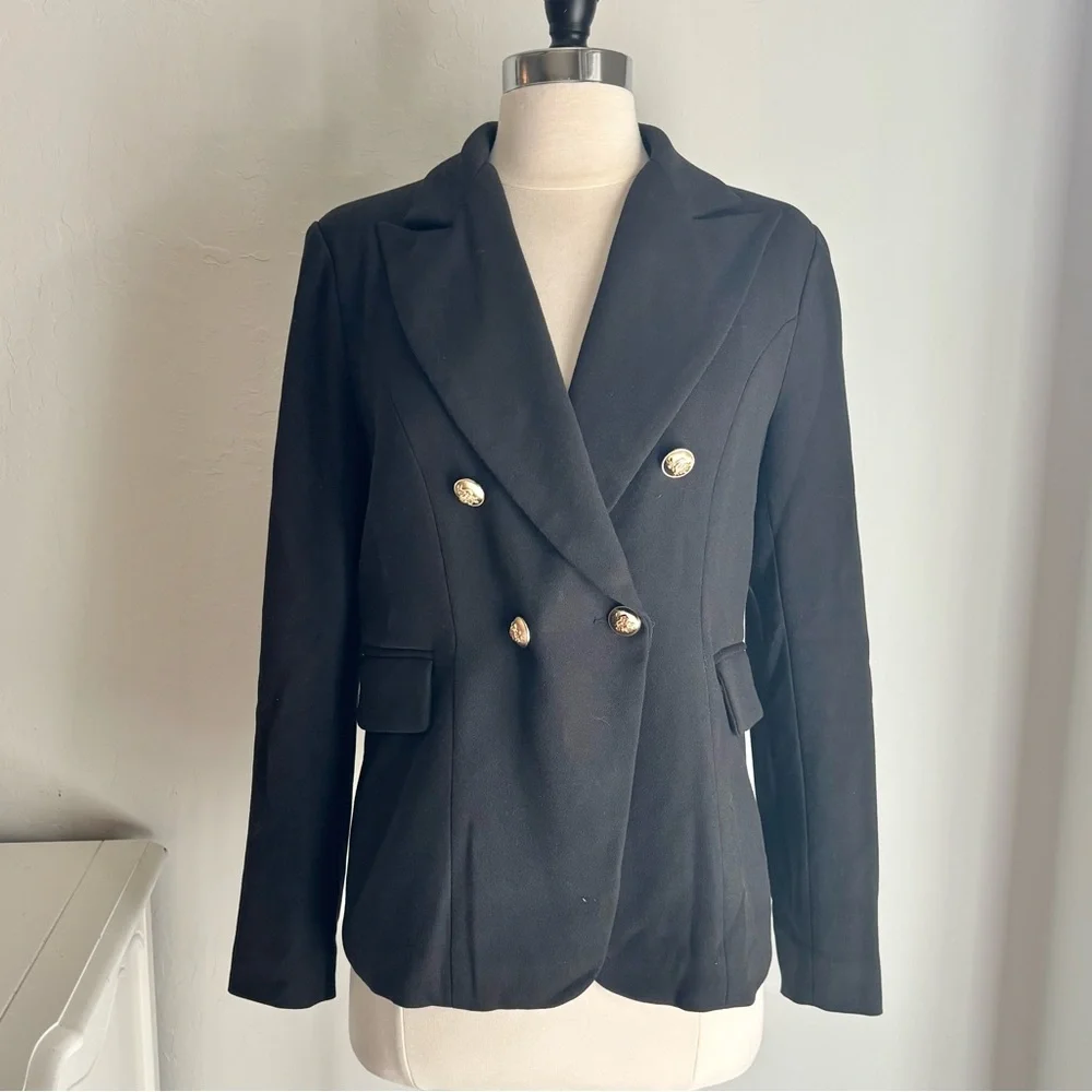LAST CHANCE Lioness Palermo Blazer in Black, Medium